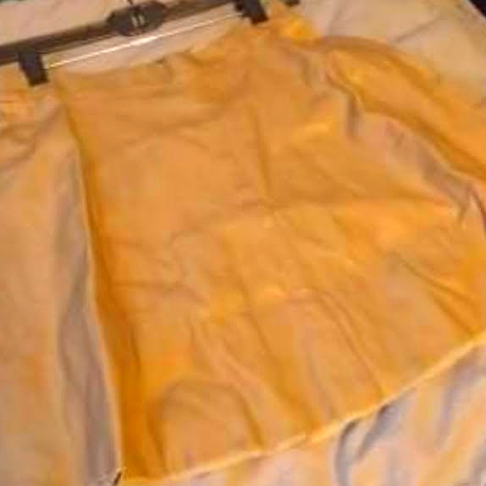 Leather skirt